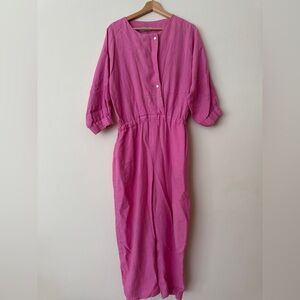 Rachel Comey Pink Holt Jumpsuit